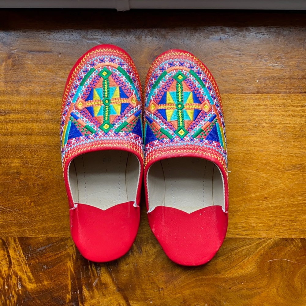 Beautiful slippers